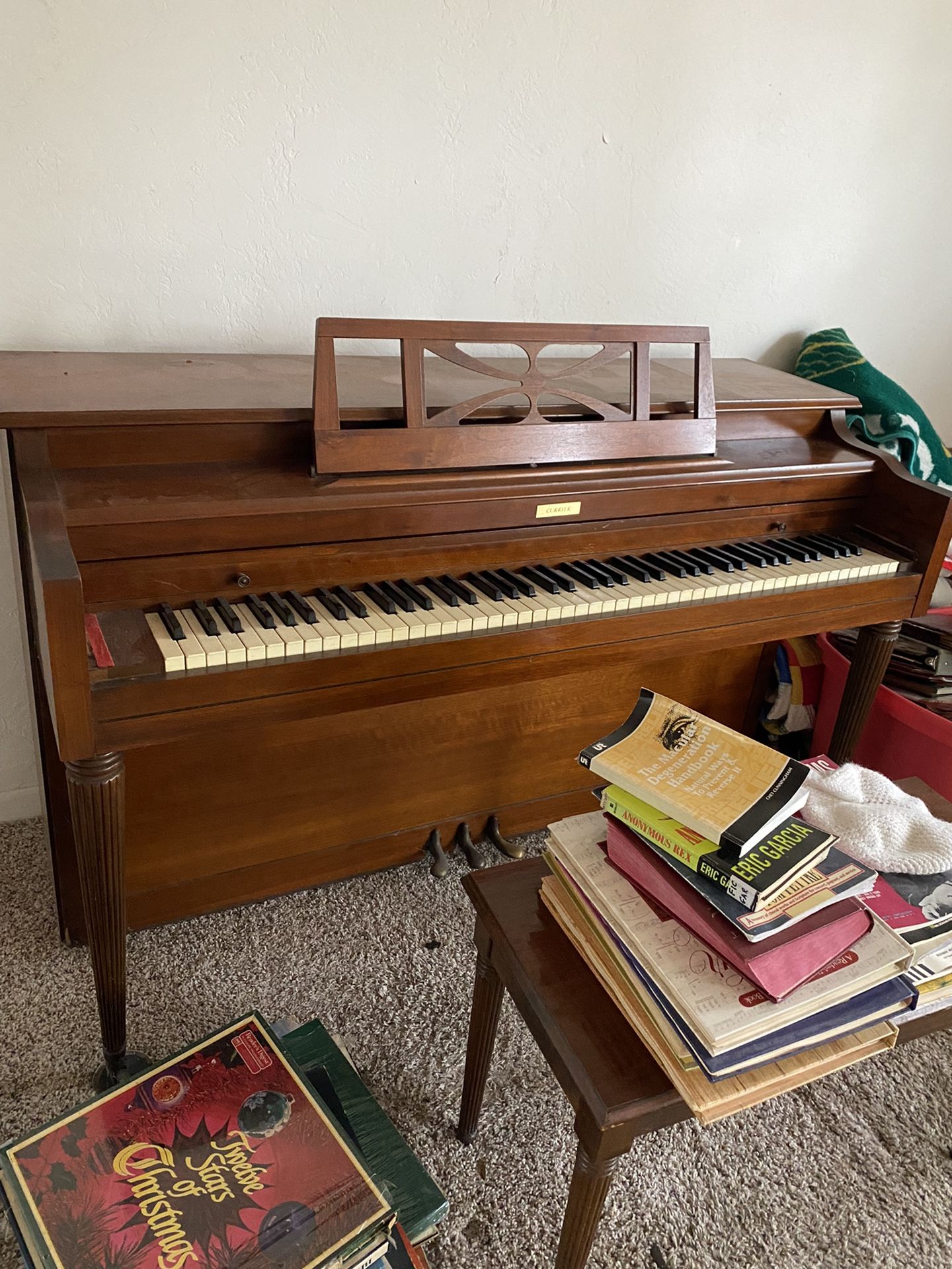 Piano With Bench
