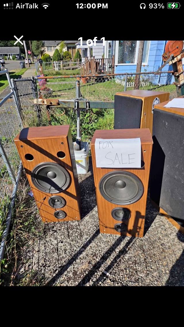 SPEAKERS FOR SALE