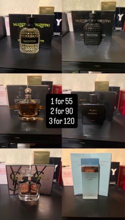 Cologne and perfumes