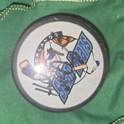 Solar Bears Signed Hockey Puck
