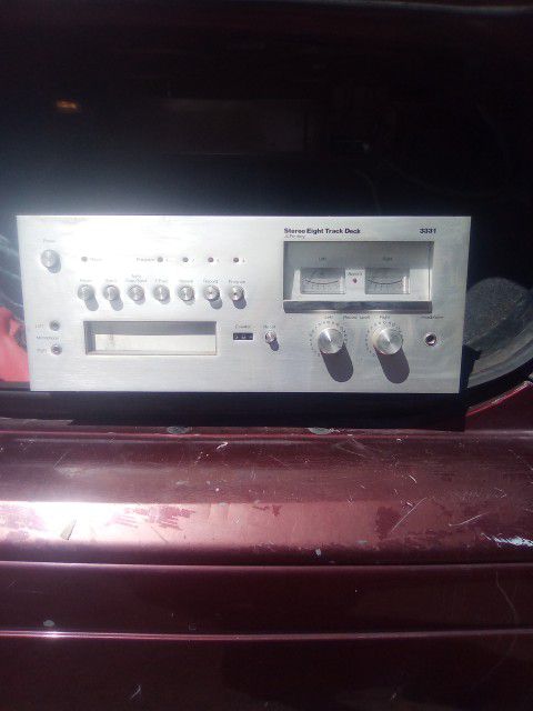 Stereo Eight Track Vintage Deck