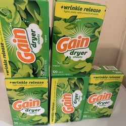 gain dryer sheets