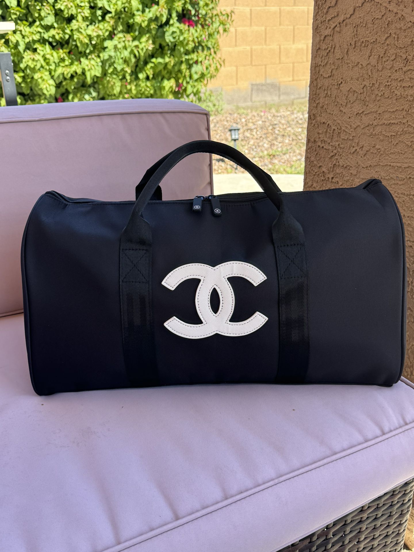 Authentic Chanel Duffle/Travel/Gym VIP bag