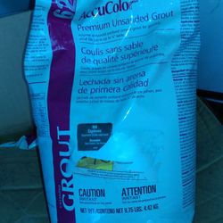 Accucolor Sanded And Unsanded Grout