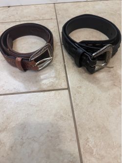 black and brown belts