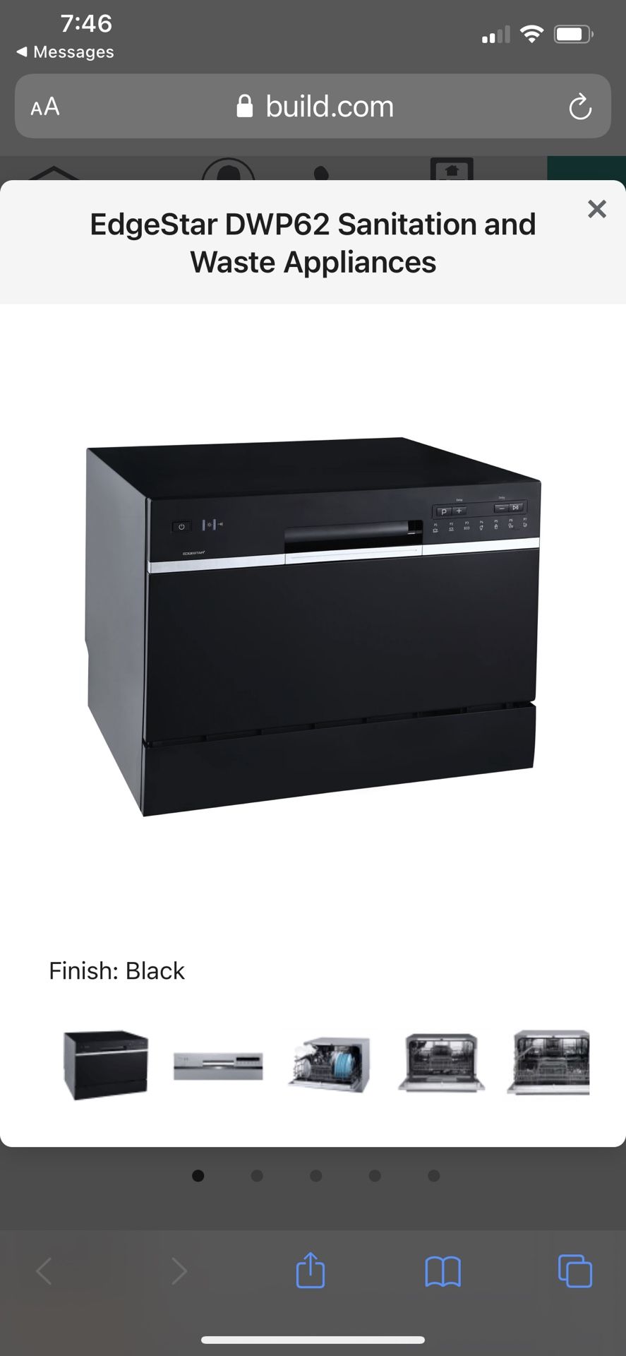 Countertop Dishwasher