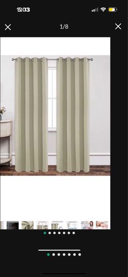 Set of 2 curtains 108 in