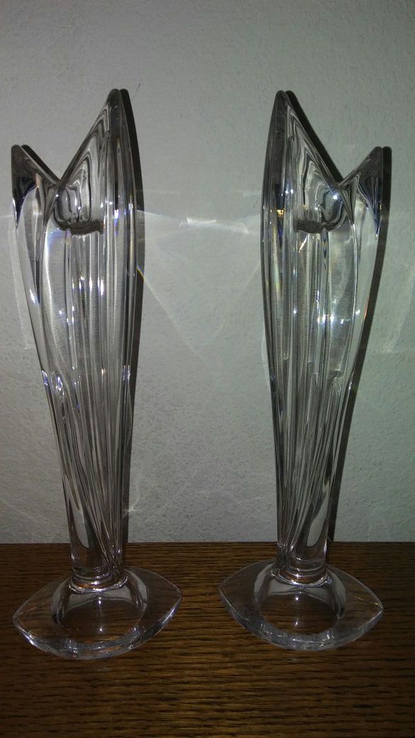 Crystal Waterford candlesticks