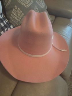 Pink M&F Western Products Wool Cowgirl Youth M Hat