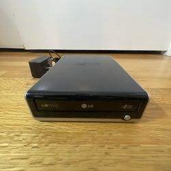 LG GE24NU40 Super Multi External USB 2.0 24X DVD Rewriter PC MAC - TESTED