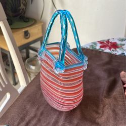 Glass Bag Antique 