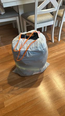 Bag of mens clothes