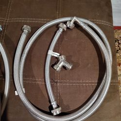 Washer/dryer hoses and coupling