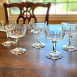 Cristal D'Arque - Durand Versailles Champagne/ Tall Sherbet Glass, set of 7