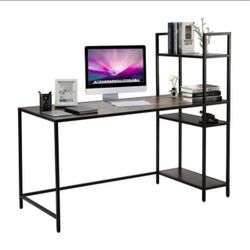 Computer Desk Table With Rack