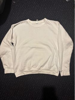 Blank Kingdom White Crewneck Sweatshirt
