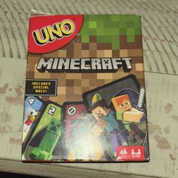 Minecraft Uno For Kids