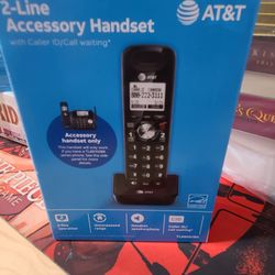 At&t 2 Line Accessrory Handset Home Phone 