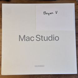 Sealed Refurb Mac Studio M3 Ultra 28/60 96gb Ram 1tb ssd
