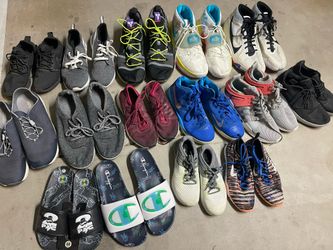 Lot of Mostly Nike Shoes 