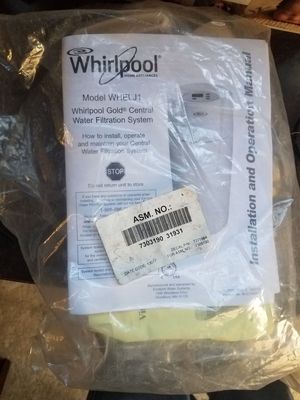 Whirlpool Whelj1 Water Filtration System For In M Or Offerup