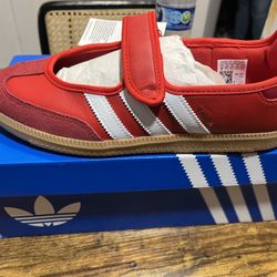 SAMBA JANE SHOES Adidas Red US 9 