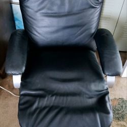 All Leather Recliner