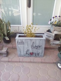 Wood Box Planter
