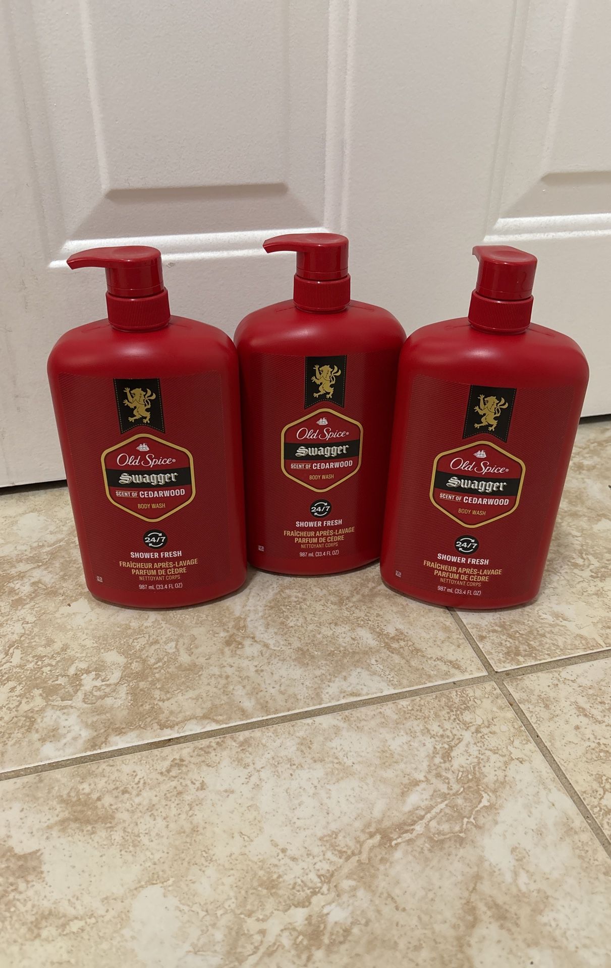 Old spice swagger Body Wash 987 ML(33.4 FL Oz) $ 5 Each