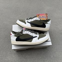 Jordan 1 Low Medium Olive