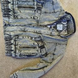 Men's Large Jeans Jacket 