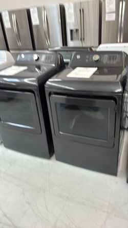 Only 2 Left ‼️- GE 7.4 cu ft Stand Alone Vented Front Load Gray Electric Dryer @$600 Off MSRP!📉🏷️
