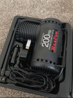 [New] MaxPow Mini Air Compressor AC2200 & Accu-Gage Tire Gauge