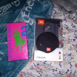 JBL Speaker and Perfume Polo