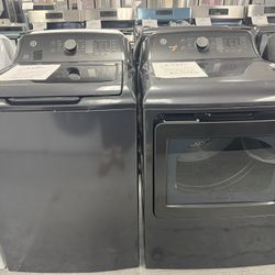 GE Top Load Washer And Dryer Set