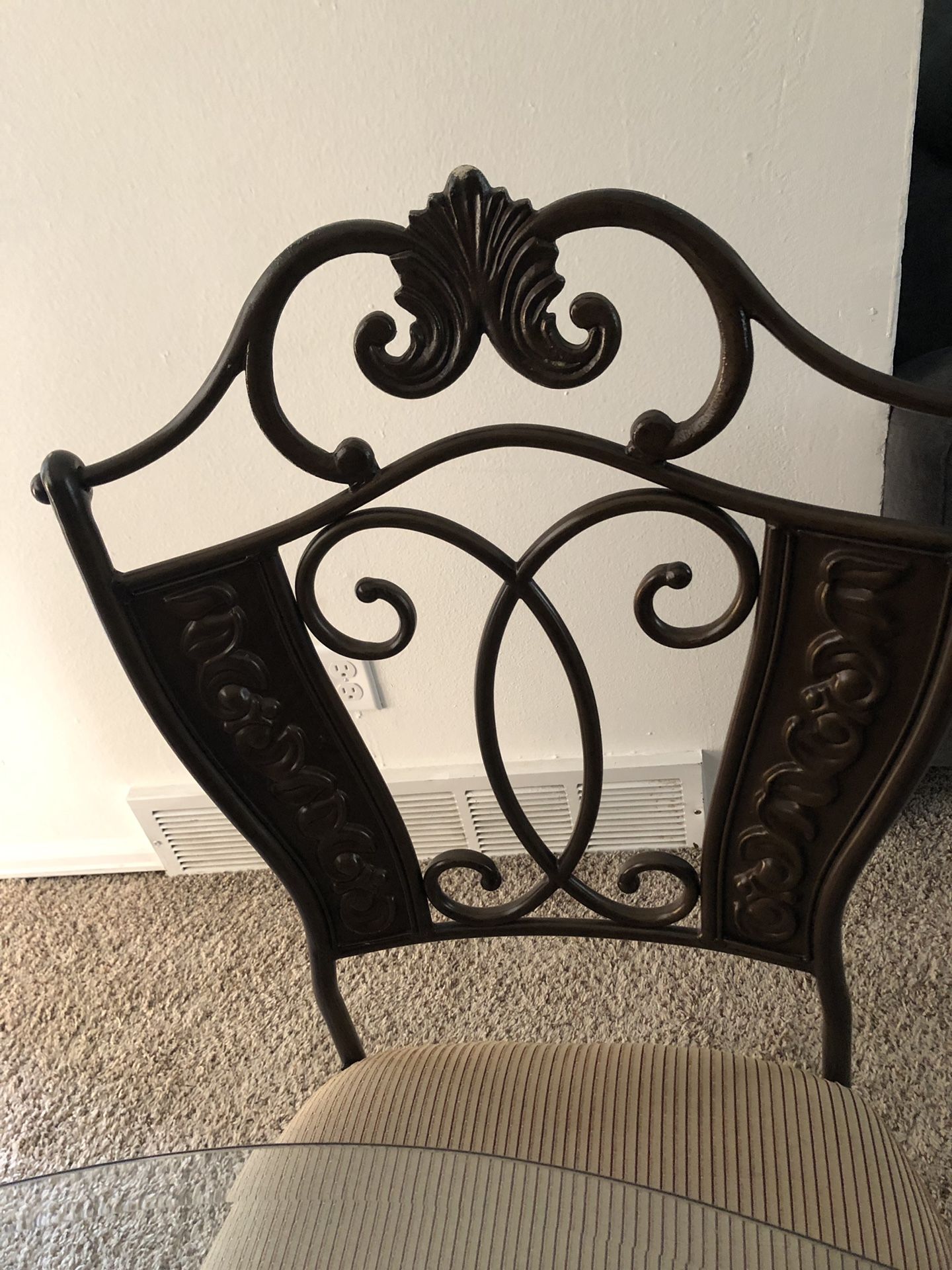 Glass Kitchen Table and Chairs