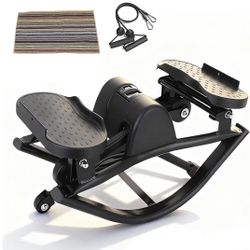 Rock Stepper Side to Side with Digital Display & Non-Slip Mat