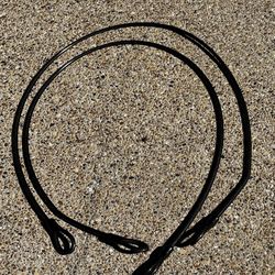 Heavy-Duty 6ft Security Cable — Braided Steel with Looped Ends ($10 Each)