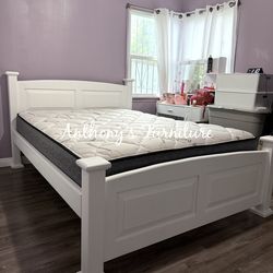 Queen Bed And Mattress