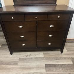 Dresser and Mirror
