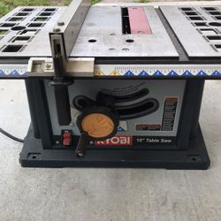 RYOBI 10” Table Saw