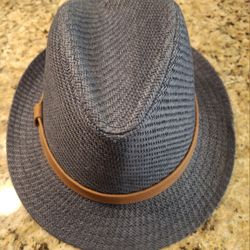 Hat - Fedora- Cobalt Blue