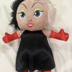 Disney 101 Dalmatians Cruella De Vil Plush