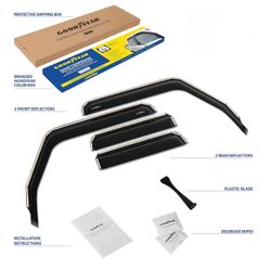 Jeep Wrangler JL Shatterproof In-Channel Deflectors