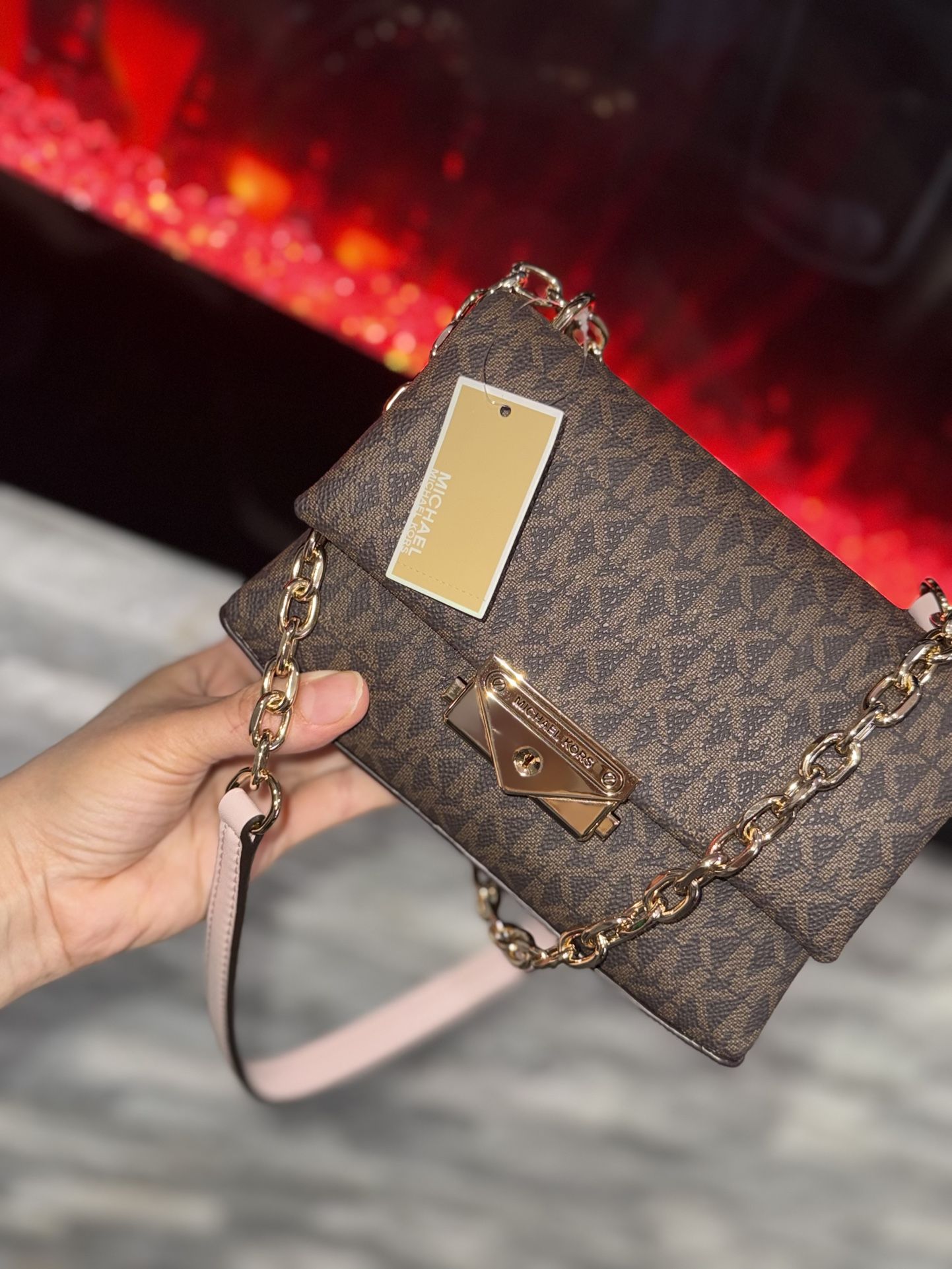 Michael Kors Cece Shoulder Bag 100% Authentic 