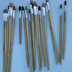34 paint brushes-arts and crafts, Home, Classroom