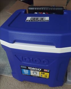 Igloo Profile 16 quart Roller
Hard-Sided Cooler - Blue