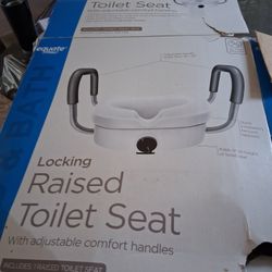 Locking Rasied Toilet Seat