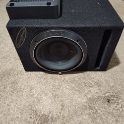 Rockford Fostgate Sub And Amp