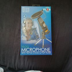 Microphone With Desk Tripod
